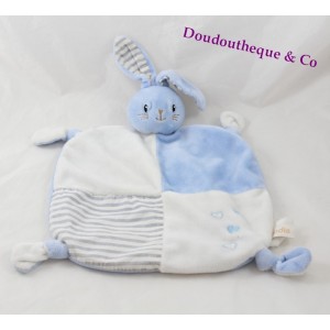 Doudou flachen Kaninchen blau weißen DODIE meine Kuscheldecke Liebe Herz