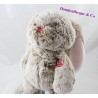 DouDou coniglio KALOO sono un naso rosso beige Kaloo rosa 30 cm