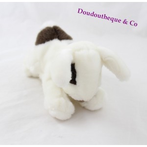 Doudou rabbit story of bear hug white tasks black 17 cm