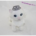 Plush cat BARBIE Princess Crown gray 21 cm