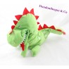 Peluche marionnette dragon IKEA Laskig vert 25 cm