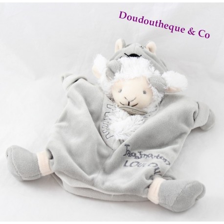 Doudou DOUDOU und Firma getarnt als ein Wolf Schafe Puppe Doudou DOUDOU und Firma getarnt als ein Wolf Schafe Puppe