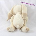 Plüsch Kaninchen Bastien KIABI Kreuz beige 36 cm