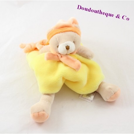 Bears Doudou DOUDOU and company graffiti yellow orange DC2555 20 cm