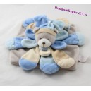 Doudou flat blue BLANKIE and company Collector bear powdered DC2380 20 cm