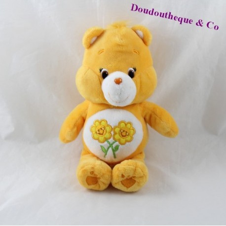 Cuidado de Groscopain CARE BEARS osos oso peluche naranja claro flores 23 cm