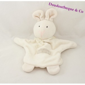 Doudou Marionette Bunny BLANKIE und Firma Calidoux Natur weiß