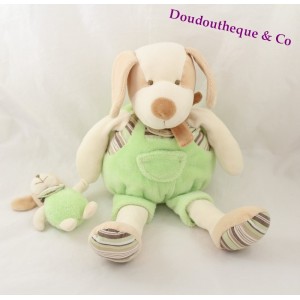 Blanky dog buddy and her baby BLANKIE and company Green 30 cm