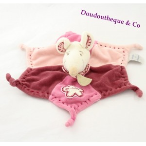 Doudou DOUDOU and company Framboisine star flat mouse pink 28 cm