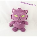 Peluche Croissant chat violet MONSTER HIGH Mattel chat de Clawdeen Wolf 23 cm