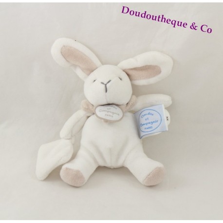 Doudou handkerchief mini Bunny BLANKIE and company candy 12cm
