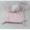 Doudou plana gato SIMBA juguetes cuadrado rosa socorro 28 cm