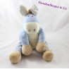 Peluche âne Paco NOUKIE'S bleu beige 35 cm