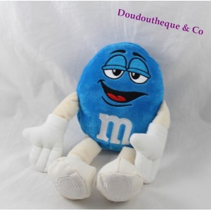 Offizieller M&M'S WORLD BLAUER SCHOKOLADENBONBON PLÜSCH 28 cm