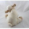 Silk sheep cub Nature and Curly Beige Discoveries 28 cm
