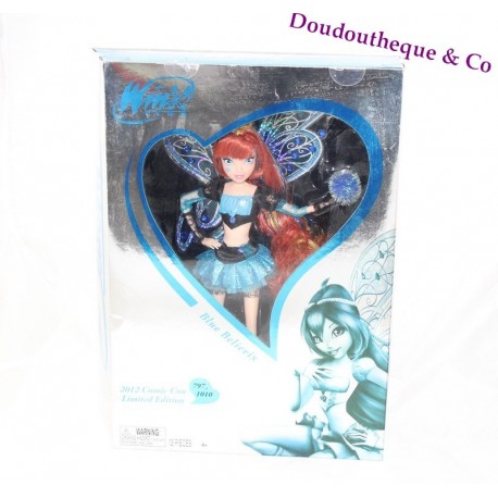 Puppe Sammlung Bloom Winx Club Silber Comic-Con Limited Edition Blauer Drache Puppe Sammlung Bloom Winx Club Silber Comic-Con Limited Edition Blauer Drache