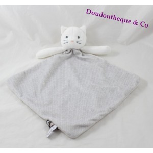 Doudou Katze OBAIBI Diamantwolke grau weiß 35 cm