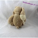 Doudou Hase NICOTOY Bastien braun Beige 27 cm