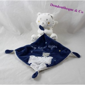Tiger handkerchief cuddly toy SIMBA TOYS BENELUX My little Tiger blue 13 cm