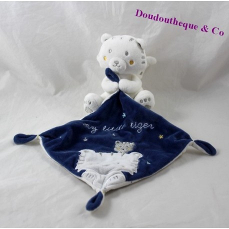 Tiger Taschentuch Kuscheltier SIMBA TOYS BENELUX Mein kleiner Tiger blau 13 cm Tiger Taschentuch Kuscheltier SIMBA TOYS BENELUX Mein kleiner Tiger blau 13 cm