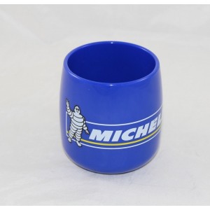 Mug Bibendum MICHELIN blu classico Mug Made in UK annata 9 cm