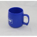 Mug Bibendum MICHELIN blu classico Mug Made in UK annata 9 cm