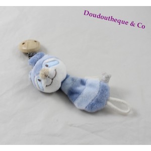 Tie lollipop racoon NOUKIE es William and Henry Teat nipple blue 21 cm