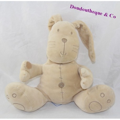 Doudou rabbit MAMAS and PAPAS 22cm sitting 