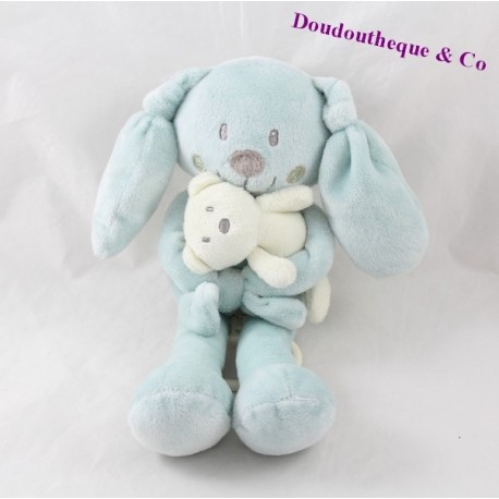 Musical blankie Kaninchen POMMETTE blau 25 cm Musical blankie Kaninchen POMMETTE blau 25 cm