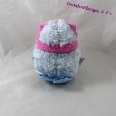 Hedgehog plush TARTINE and chocolate ski pink 14 cm