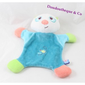 Doudou flachen Waschbär Zucker Doudou Blue Bird getan 22 cm