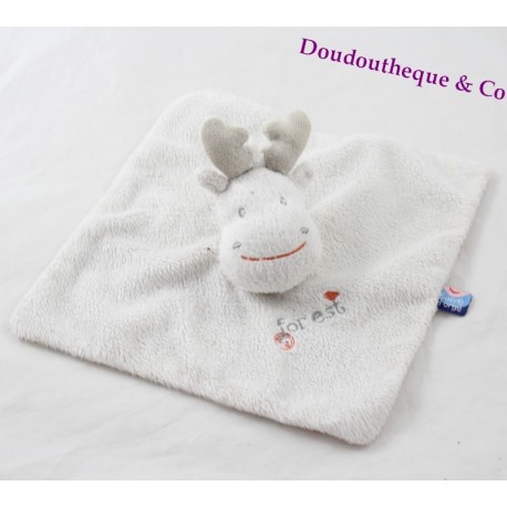 Doudou flachen Hirsch, Rentier candy CANE Wald 19 cm Doudou flachen Hirsch, Rentier candy CANE Wald 19 cm