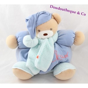 Teddy bear budderball KALOO Winter Follies blue scarf 30 cm