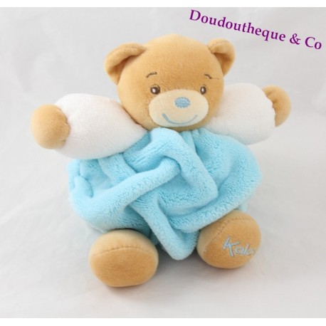 Doudou ball bear KALOO blue feather 20 cm