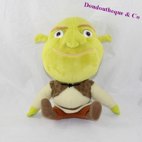 Shrek plush BIG HEADZ DreamWorks OGRE green 23 cm