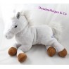 Cavallo di peluche GIPSY bella sara bianco marrone 40 cm
