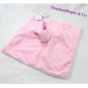 Flat blankie rabbit PRIMARK pink star baby comforter