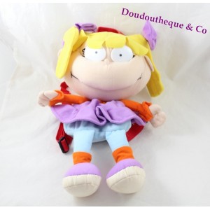 Peluche sac à dos Angelica Cornichon Les Razmoket vintage année 90 rare