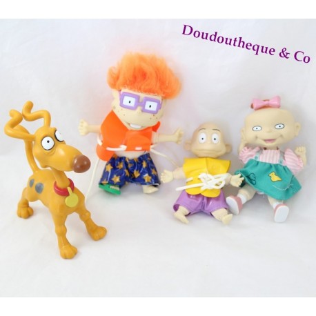 Lot Minipuppen Les Razmoket Charles-Edouard Sophie DIL und Hubert Lot Minipuppen Les Razmoket Charles-Edouard Sophie DIL und Hubert