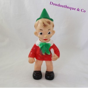 Vintage Pouet Pinocchio Elefantenfigur Made in Italy 24 cm