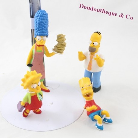 Simpsons Family Bart Marge Homer Cake Topper Decoration Figure Model K1105 Set4
