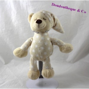 Teddybär TOM & KIDDY Schlafbeige Star Night Cap 23 cm