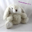 Plush puppet rabbit IKEA white beige 25 cm