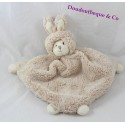 Flat Teddy bear BUKOWSKI beige disguised as rabbit 30 cm
