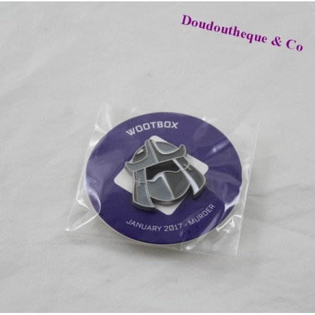 Pin es geile Shredder WOOTBOX die Ninja Schildkröten grau 3 cm Pin es geile Shredder WOOTBOX die Ninja Schildkröten grau 3 cm