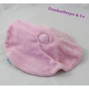 DouDou piatto bambola ragazza zucchero orzo rosa viola rotondo 21 cm