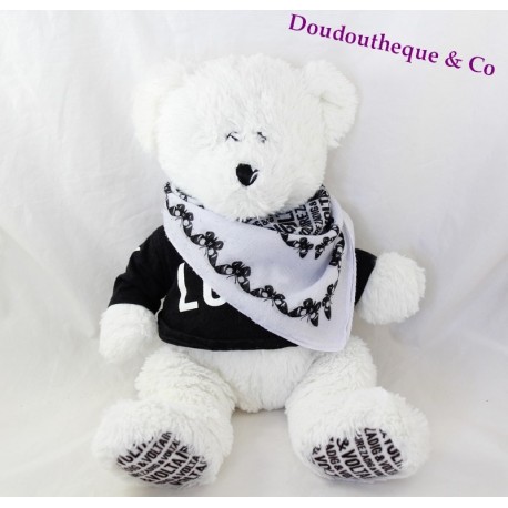 Teddy bear MARIONNAUD rock n love by Zadig and Voltaire SOS Doudou
