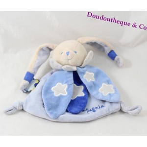 Doudou Kaninchen Doudou und Firma OWL glänzend blaues Glühen 