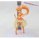 Figurine Princesse Auriana QUICK Lolirock chanteuse orange PVC 11 cm