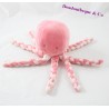 NATTOU pink velvet octopus 23 cm